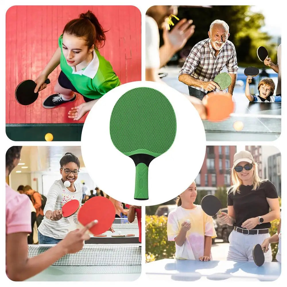 Table Tennis Racket Table Tennis Racket With Rubber Grip Indoor Outdoor Racquet Game Professional Racquet Sport Equipment For