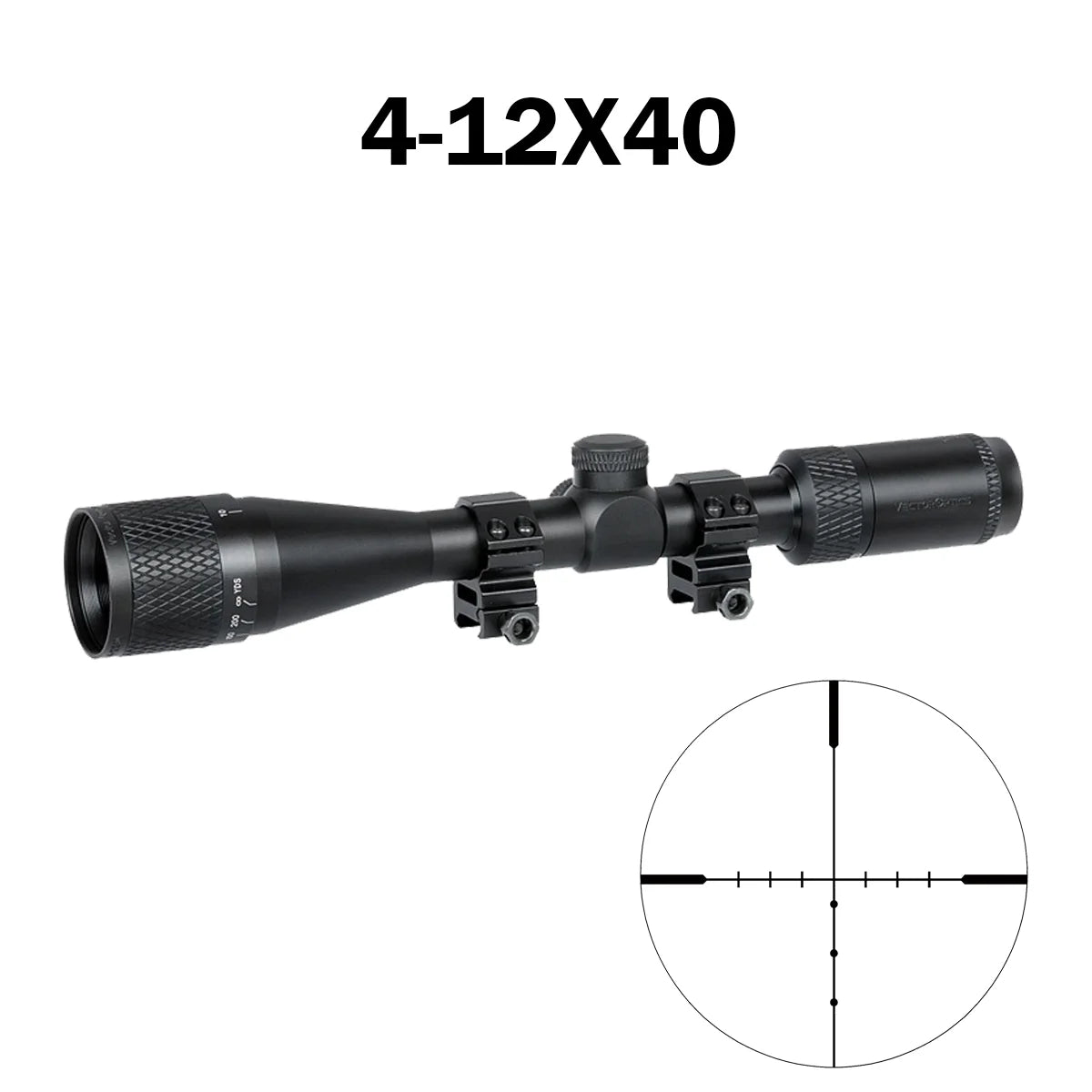 Vector Optics Matiz 1 inch SFP Riflescope 3x Zoom Factor With Edge-to-Edge Image&Wide Filed of View Fit Varmint Hunting Airgun