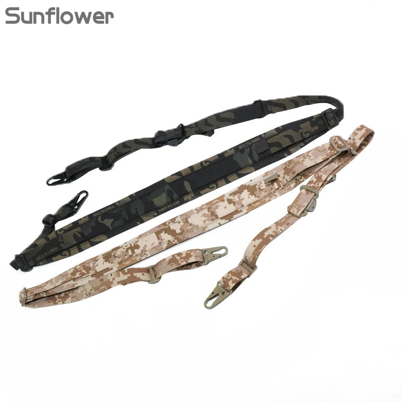 US Warehouse Tactical Nylon Rifle Sling Quick Adjustment 2 Point Padded Combat Modular Hunting Shooting Equipment Accessories