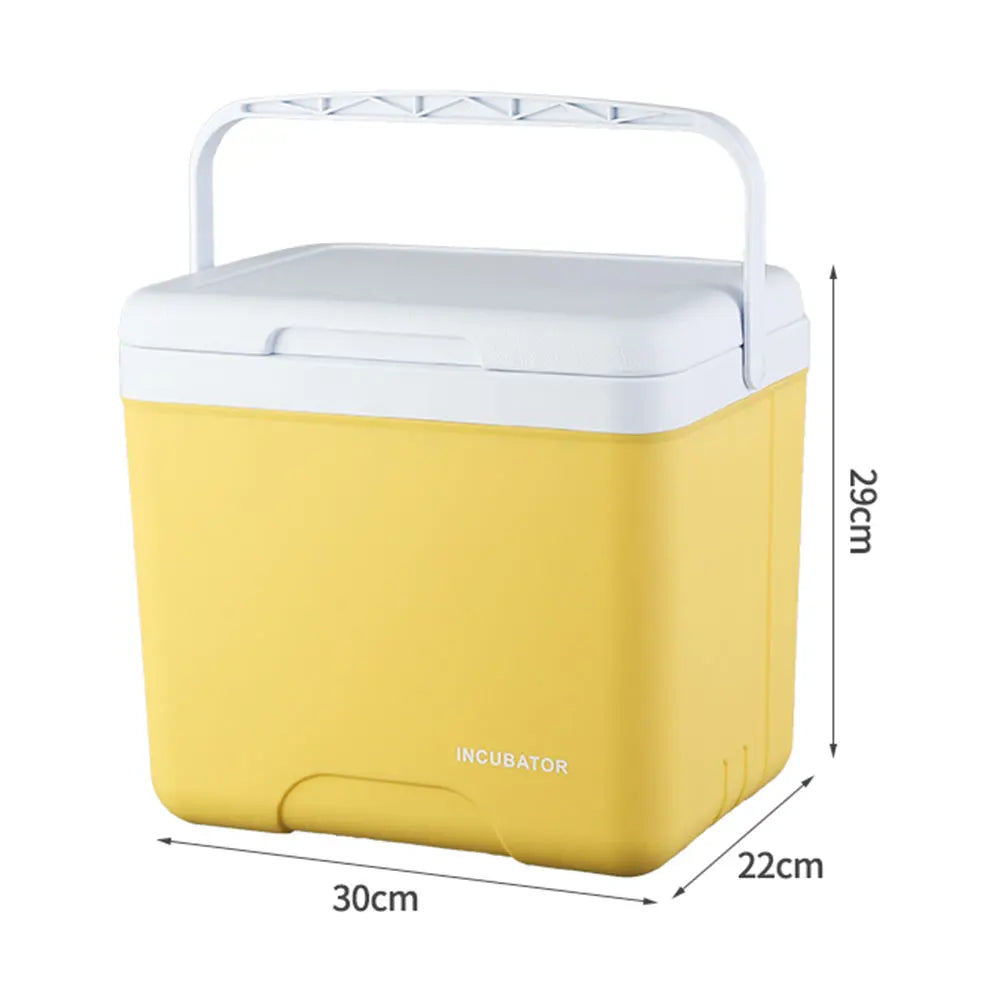 15/6L Cooler Box Portable Camping Refrigerator Incubator Large Capacity Car Ice Bucket Heat Preservation Camping BBQ Equipment