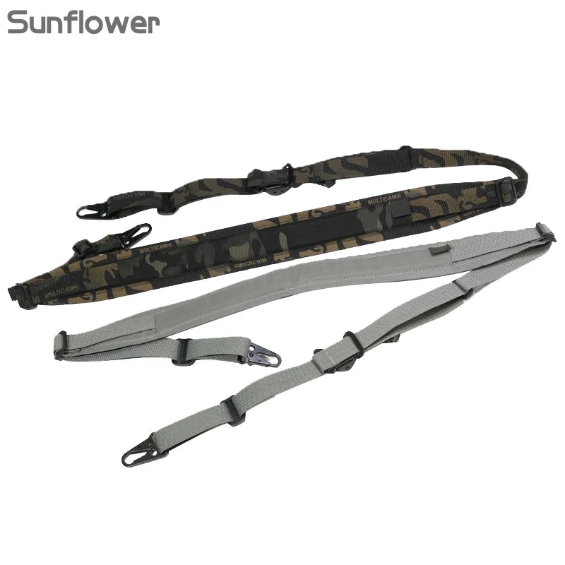 US Warehouse Tactical Nylon Rifle Sling Quick Adjustment 2 Point Padded Combat Modular Hunting Shooting Equipment Accessories