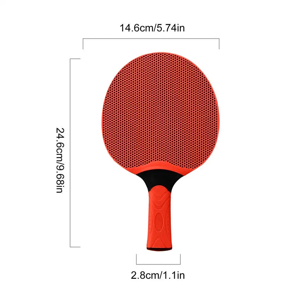Table Tennis Racket Table Tennis Racket With Rubber Grip Indoor Outdoor Racquet Game Professional Racquet Sport Equipment For