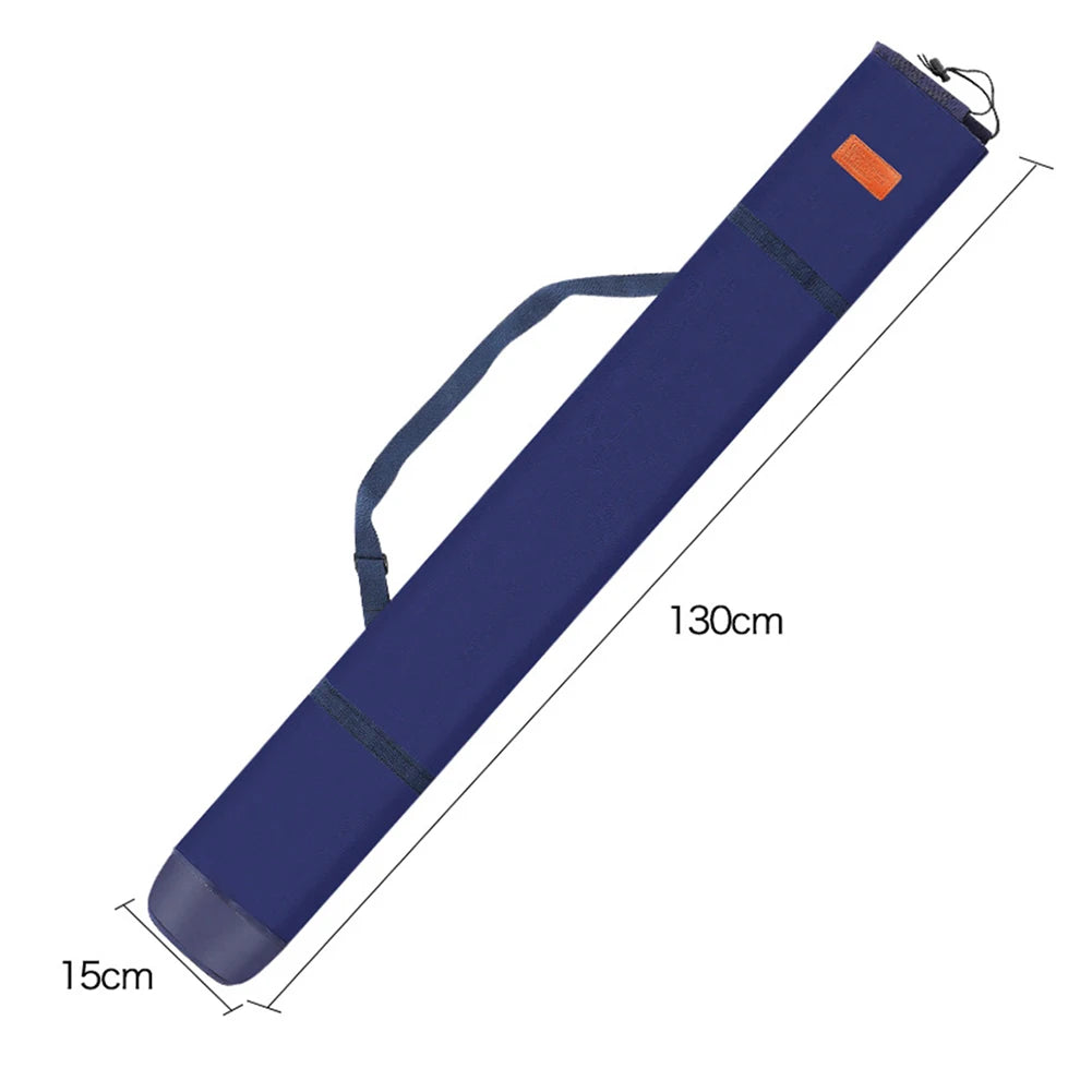 Folding Portable Fishing Gear Storage Bag Large Capacity Fishing Umbrella Bag Thickening Canvas Rod Bag Fishing Gear Accessories