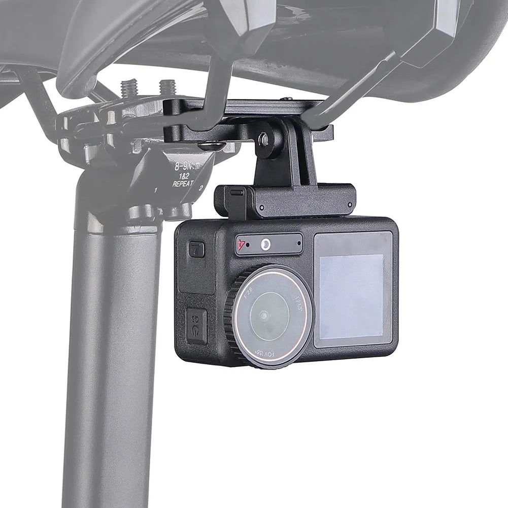 Bike Taillight Seatpost Bracket Adjustable Angle Bicycle Tail Light Saddle Support Aluminum Alloy for Garmin Varia radar