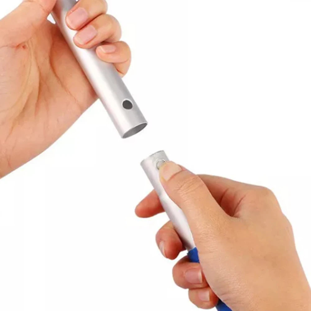 Swimming Pool Leaf Skimmer Net with 5 Sections Aluminum Pole Ultra Fine Mesh Netting Bag Basket for Swimming Pools Spas Hot Tubs