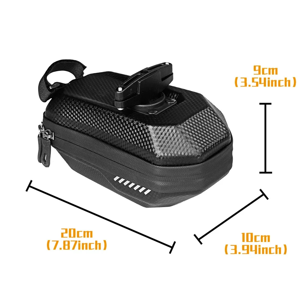Electric Scooter Front Bag EVA Waterproof Electric Vehicle Bag Scooter Hard Shell Front Hanging Storage Pouch Scooter Accessory