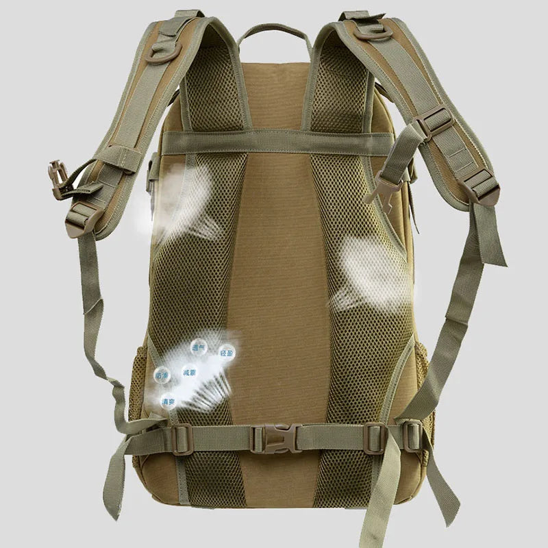 Outdoor Camouflage Backpacks Men's New Oxford Large Capacity Sports Cloth Waterproof Bag Tactical Backpack