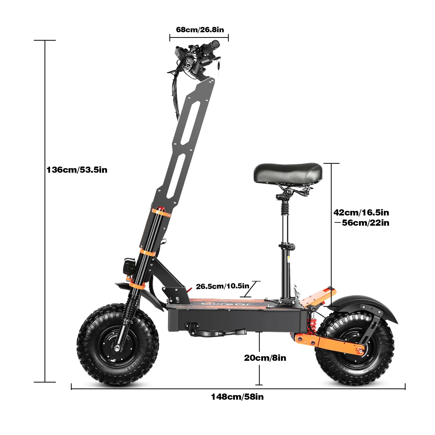 2025 Upgraded Escooter X8P 8000W 60V 38.4AH 13/14 inch Dual Motor Adult Off-road Electric Scooter Speed 100KM/H Mileage 120KM