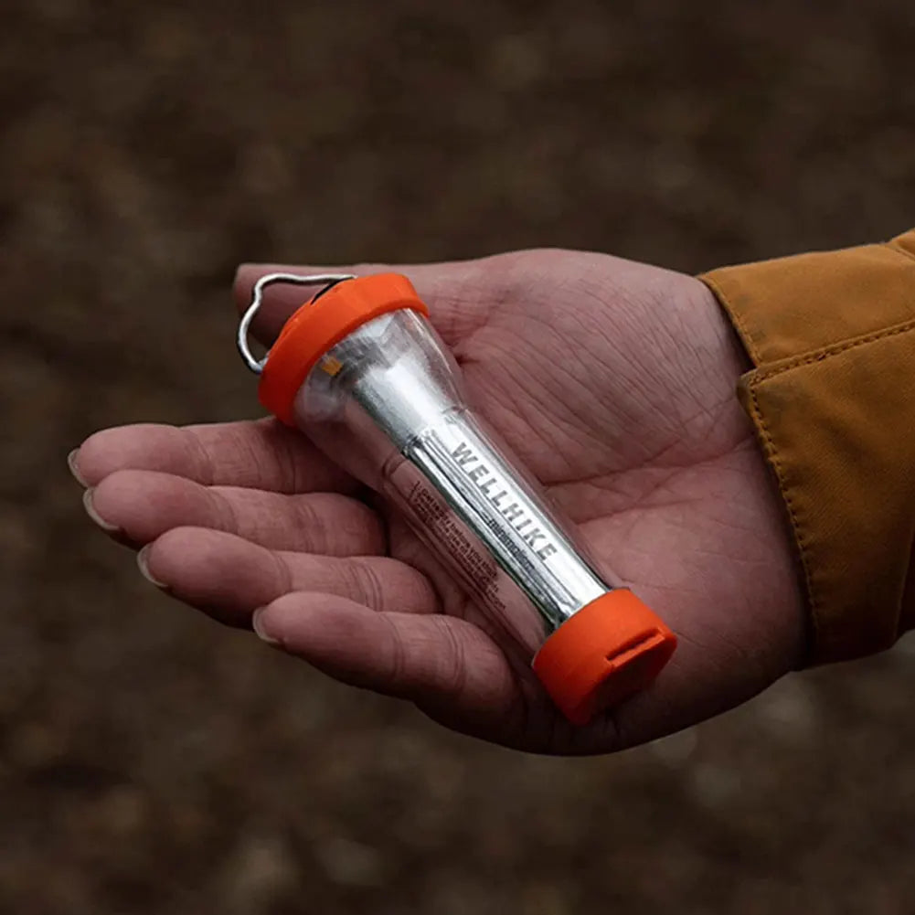 WELLHIKE LED Portable Tent Lamp with Magnetic Base Handheld Emergency Light USB Charging Flashlight for Outdoor Camp Hike Gadget