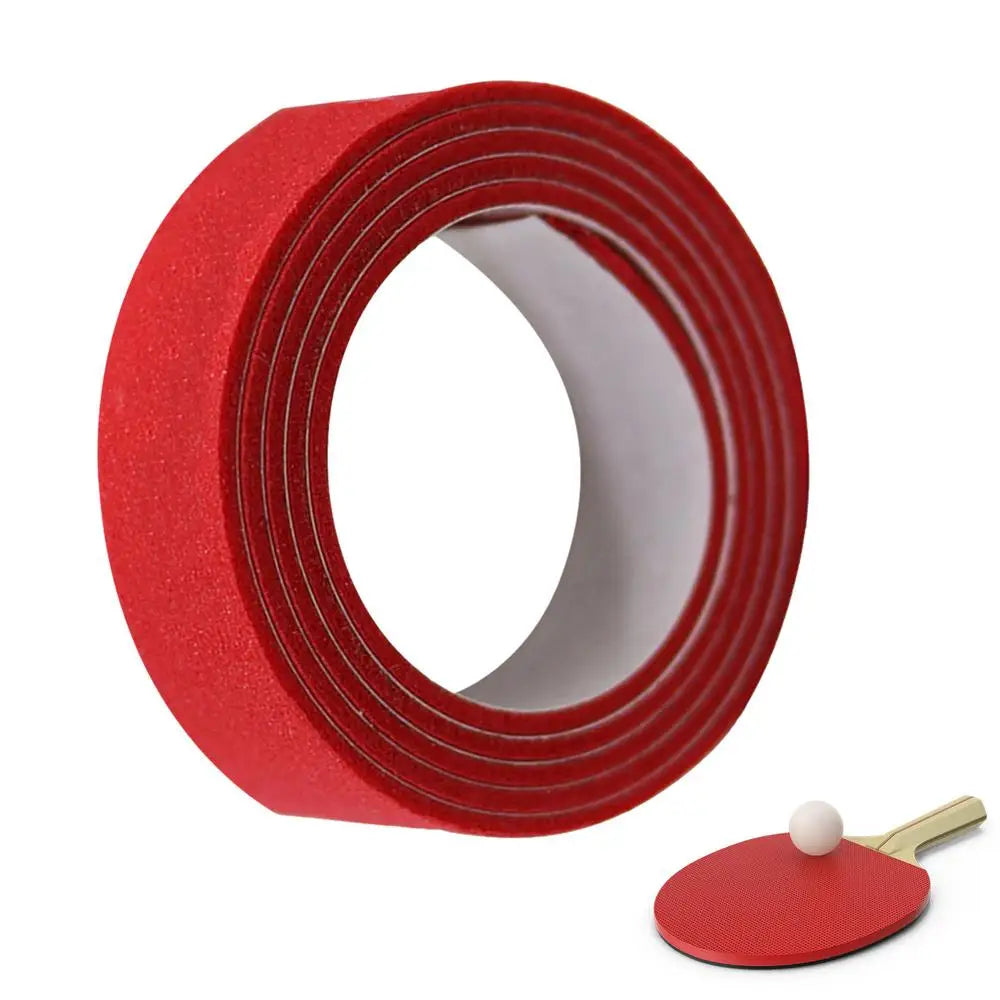 Table Tennis Side Tape Sponge Table Tenni Racket Side Protector Bats Accessories With 1-2mm Thickness 9-10mm WidthRed/Black/Blue