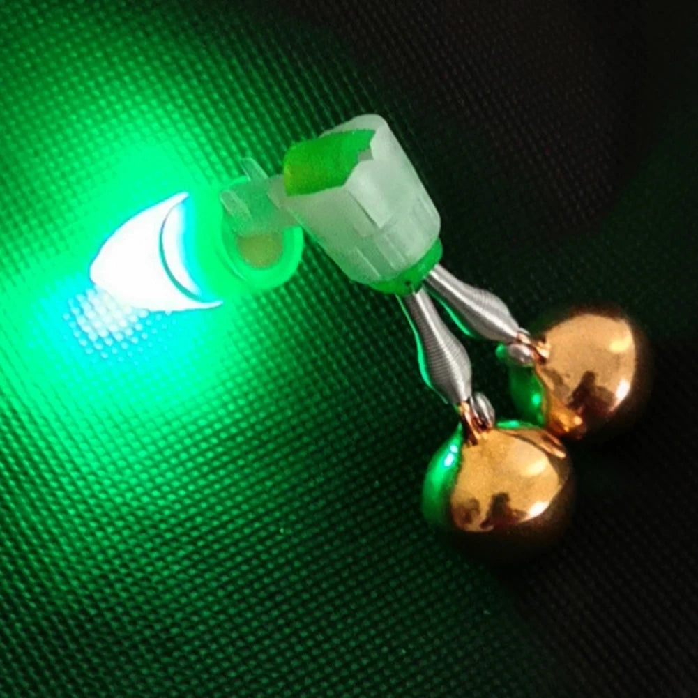 10 Pcs Fishing Bells Fishing Bite Alarms Bell Rod Clip Tip Twin Spiral Bells Fishing Rod Alarm Night Fishing Rod Bite Bait Alarm