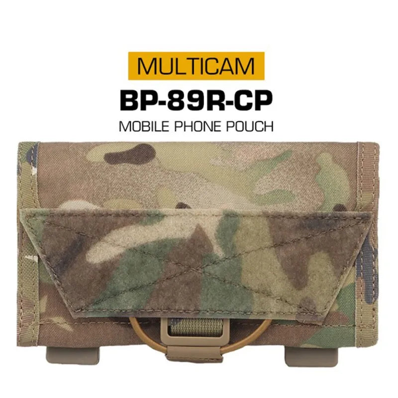 Tactical Molle Pouch Clip Bag Phone Case EDC Tool Bag Quick Release Design Outdoor Camping Hunting Accessories Pouch