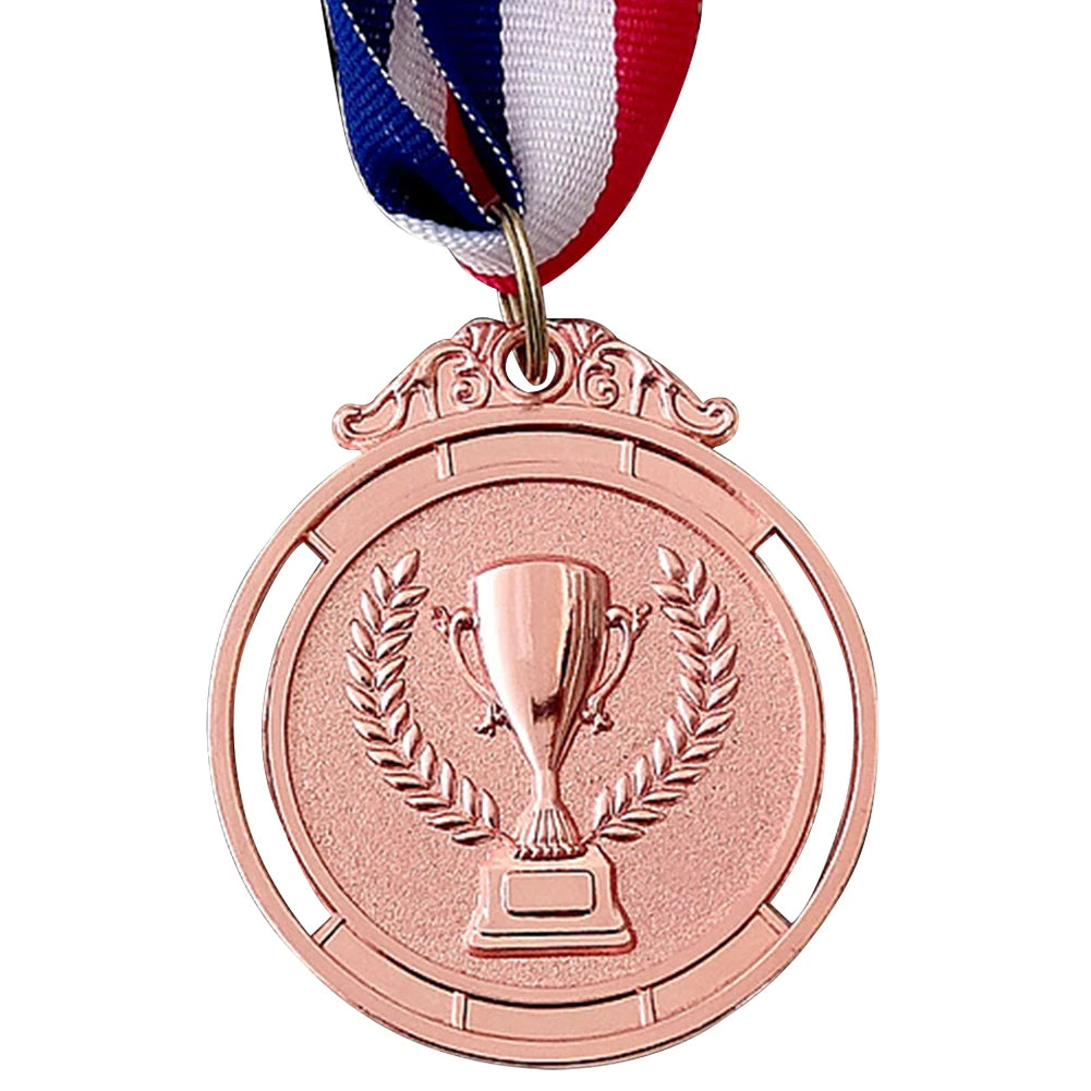 10-50pcs Gold Silver Bronze Award Medal Winner Reward Football Competition Prizes Award Medal For Souvenir Gift Sport Kids