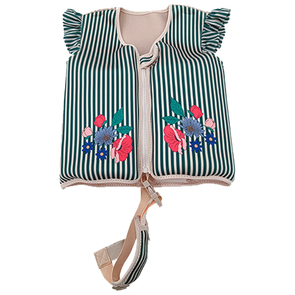 Kids Life Vest Toddlers Swim Vest Cartoon Swimsuit Children Swimming Aid Buoyancy Floatation Jackets Swimming Pool Accessories