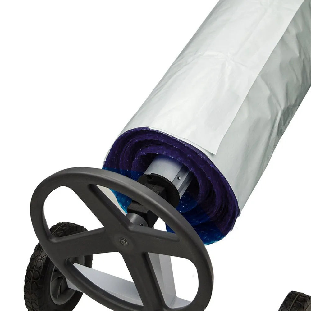 Swimming Pool Cover Solar Blanket Reel Protective Cover Waterproof Sun-screen Cover UV Protective Solar Roller Sun-screen Cover