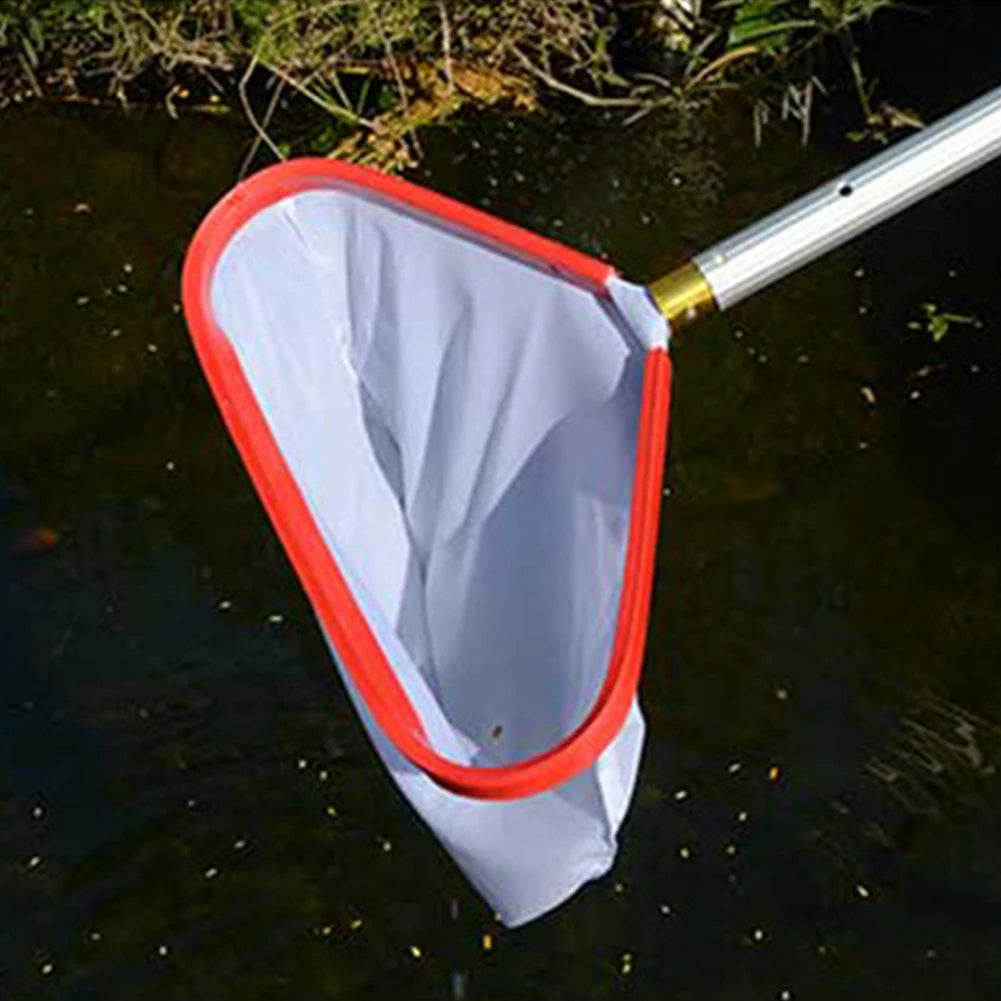 Pool Landing Net Pool Skimmer Net with Aluminium Handle Fine Mesh Pool Net Pool Leaf Skimmer Net for Cleaning Swimming Pool