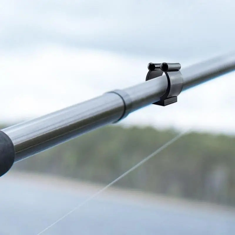 1Pc Nylon Portable Fishing Rod Clips Fishing Club Positioning Clamps Holder Wall Mounted Organizer Billiards Pole Rack 17mm/24mm