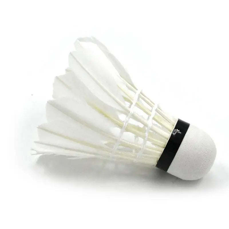 12PCS Badminton Shuttlecock duck Feather Badminton Shuttlecock Training Sports High Speed Badminton Ball