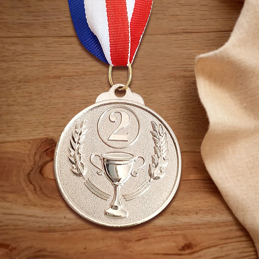 Gold Silver Bronze Medal Gold Silver Bronze Prizes Award Soccer Football Medals for Championship Cheerleading Sports Competition