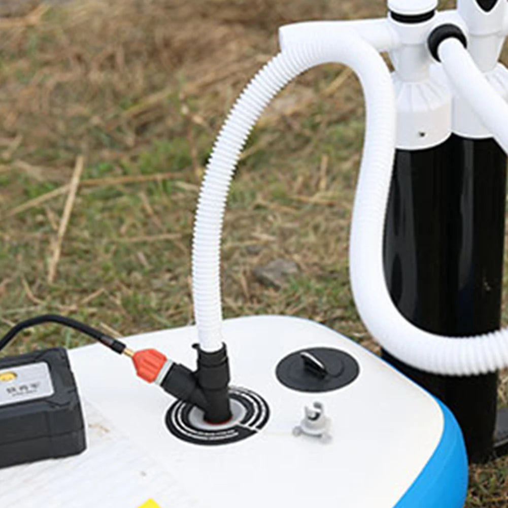 Inflatable Air Valve Pump Adapter Hose for Surfboard Kayak Rowing Boats for Outdoor Drifting Enssential Accessories