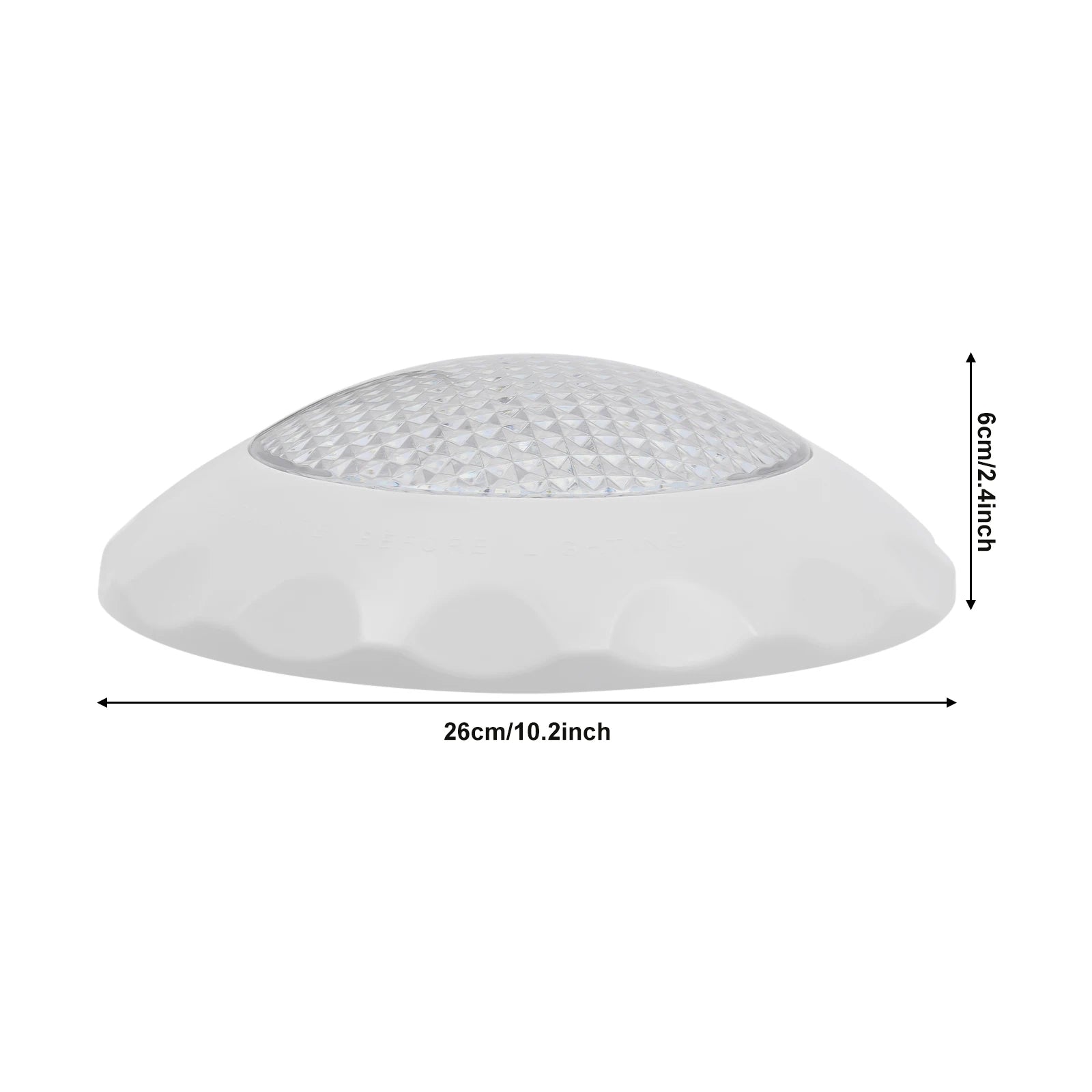 Durable RGB Pool Lights with 2835 Light Beads, 45W LED, 3000LM Brightness, Long-lasting, Compact, Ideal for Home Pool and