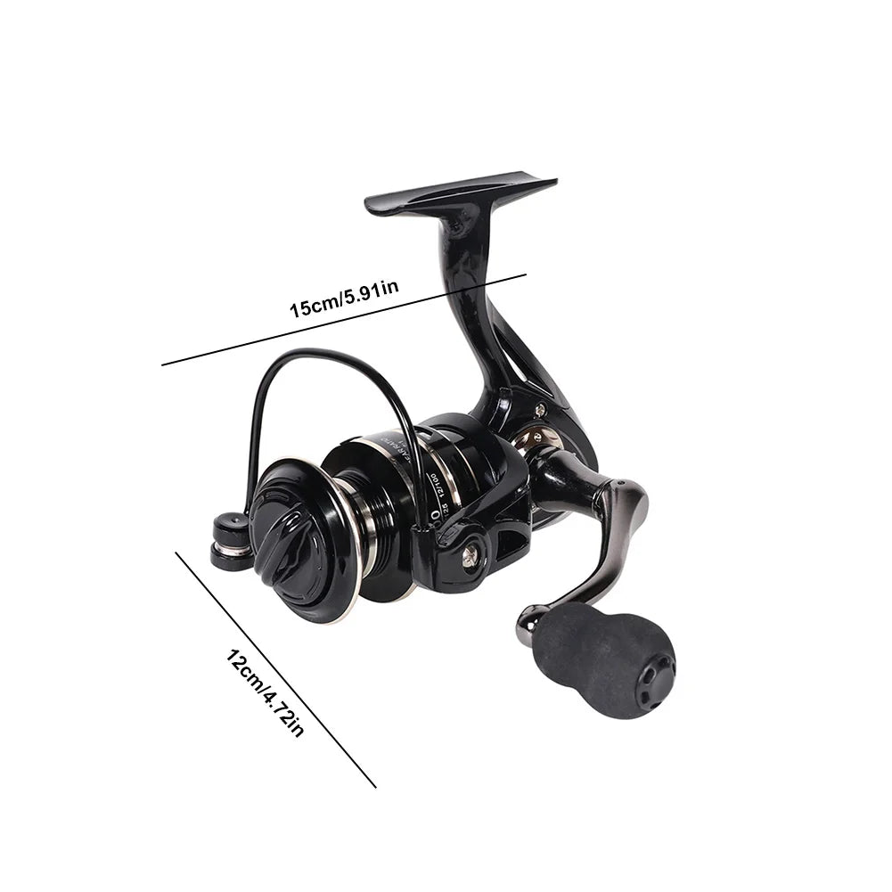 High Quality Metal Spinning Reel Spinning Fishing Reel All Purpose Fishing Spinning Reel for Freshwater Saltwater