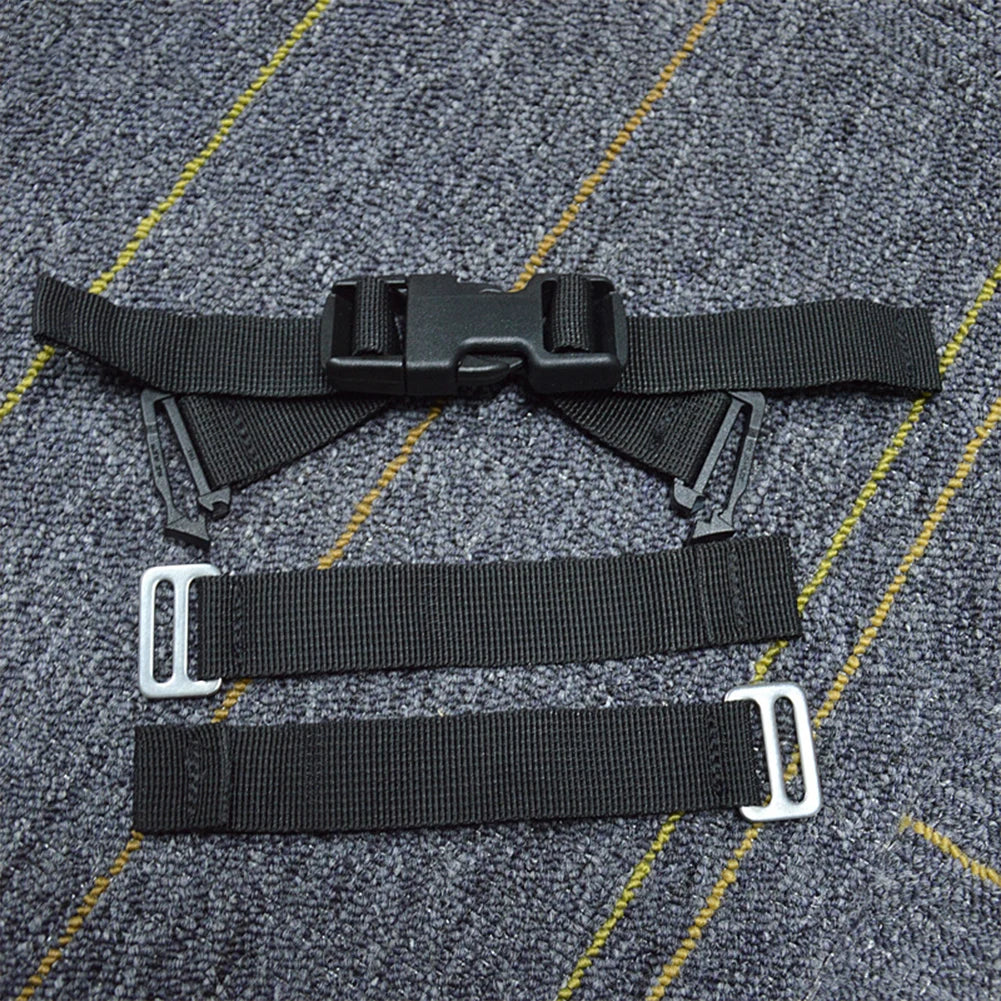 Backmount Fixed Strap Diving Backplate Strap Quick Release Scuba Diving Webbing Wear Resistant BCD Tank Strap for Scuba Diving