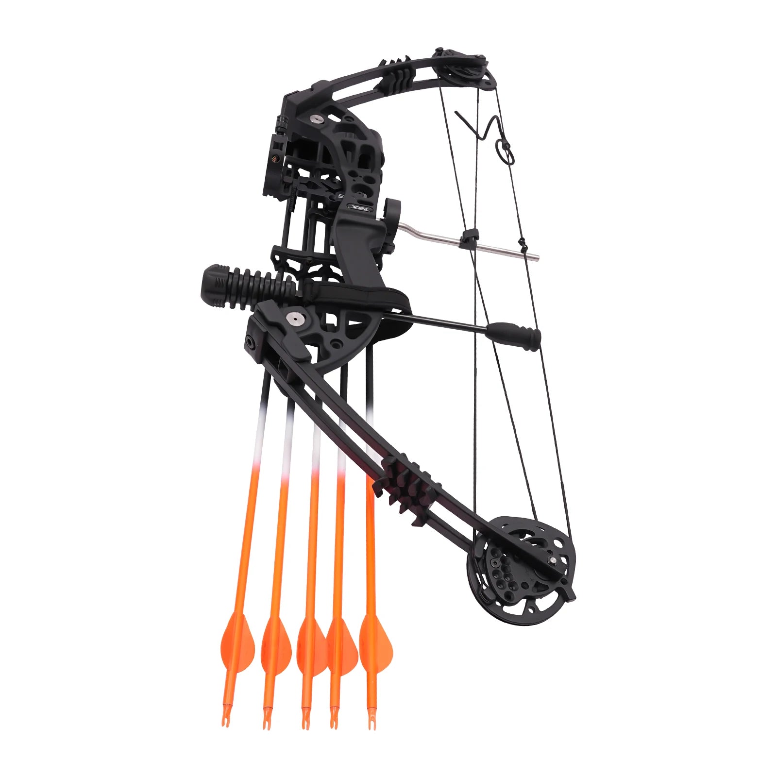 Compound Bow Arrow Set Archery Hunting Bow Set with Arrows and Target Papers, Draw Weight 30-60 lbs, Draw Length 19-30"