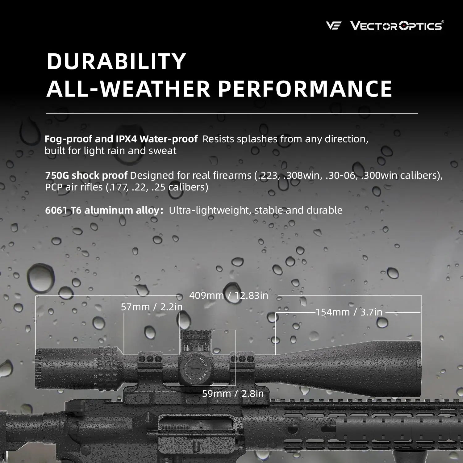 Vector Optics Sentinel-X Pro10-40x50 SFP Riflescope With Center Dot Illuminated Reticle & Zero Stop For 25M Benchrest Shooting
