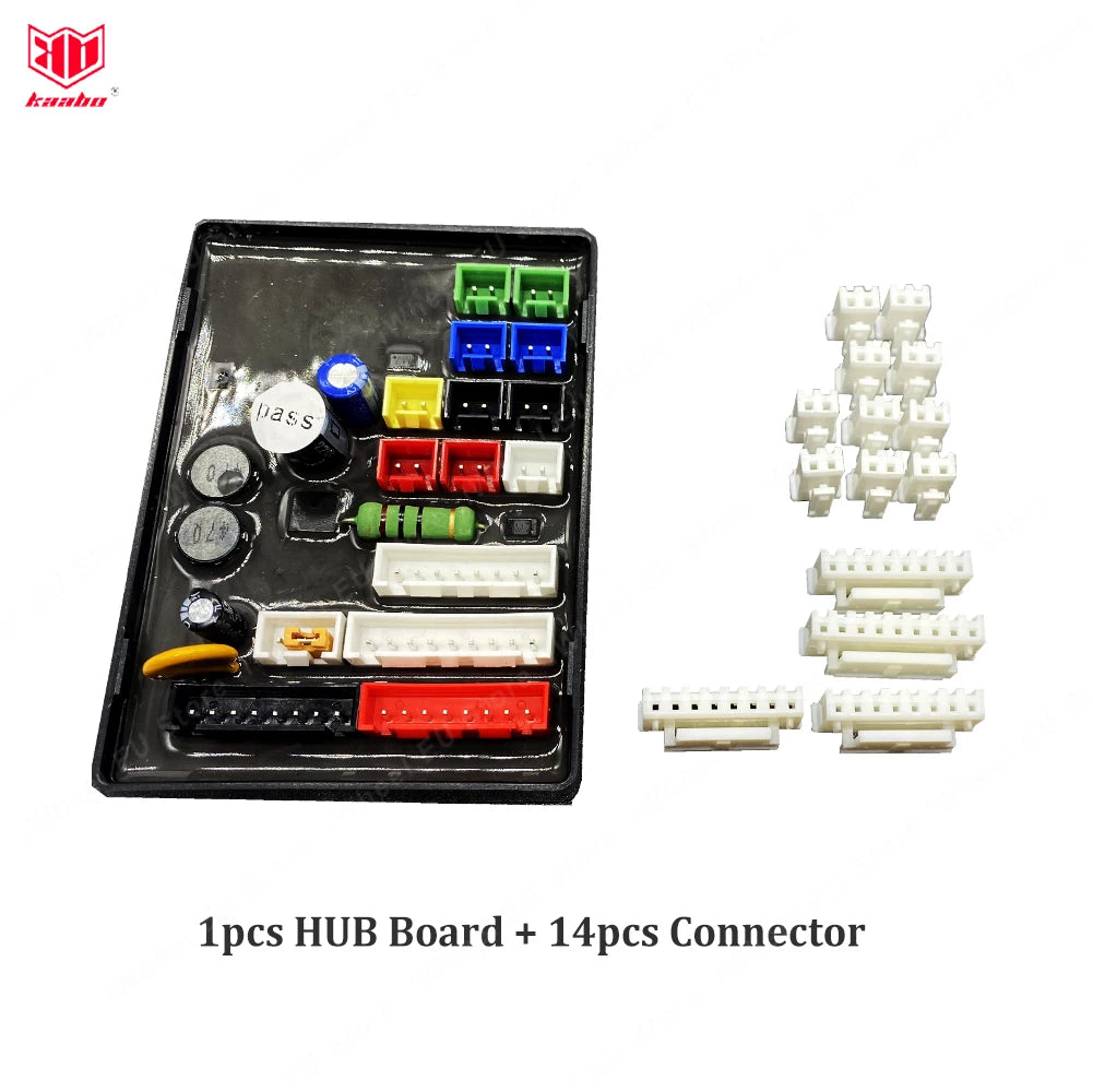 Original Kaabo Wolf King GT HUB Board with Connectors HUB Board for Kaabo Wolf Warrior/King GT Pro/Pro+ Electric Scooter
