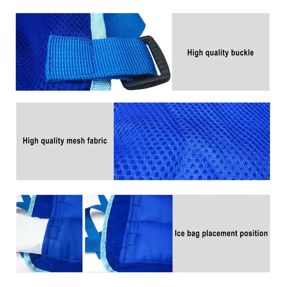 Outdoor Summer Cooling Vest Ice Jacket Water Evaporative Cool Shirt High-Temperature Protective Clothes Sport Camping Supplies