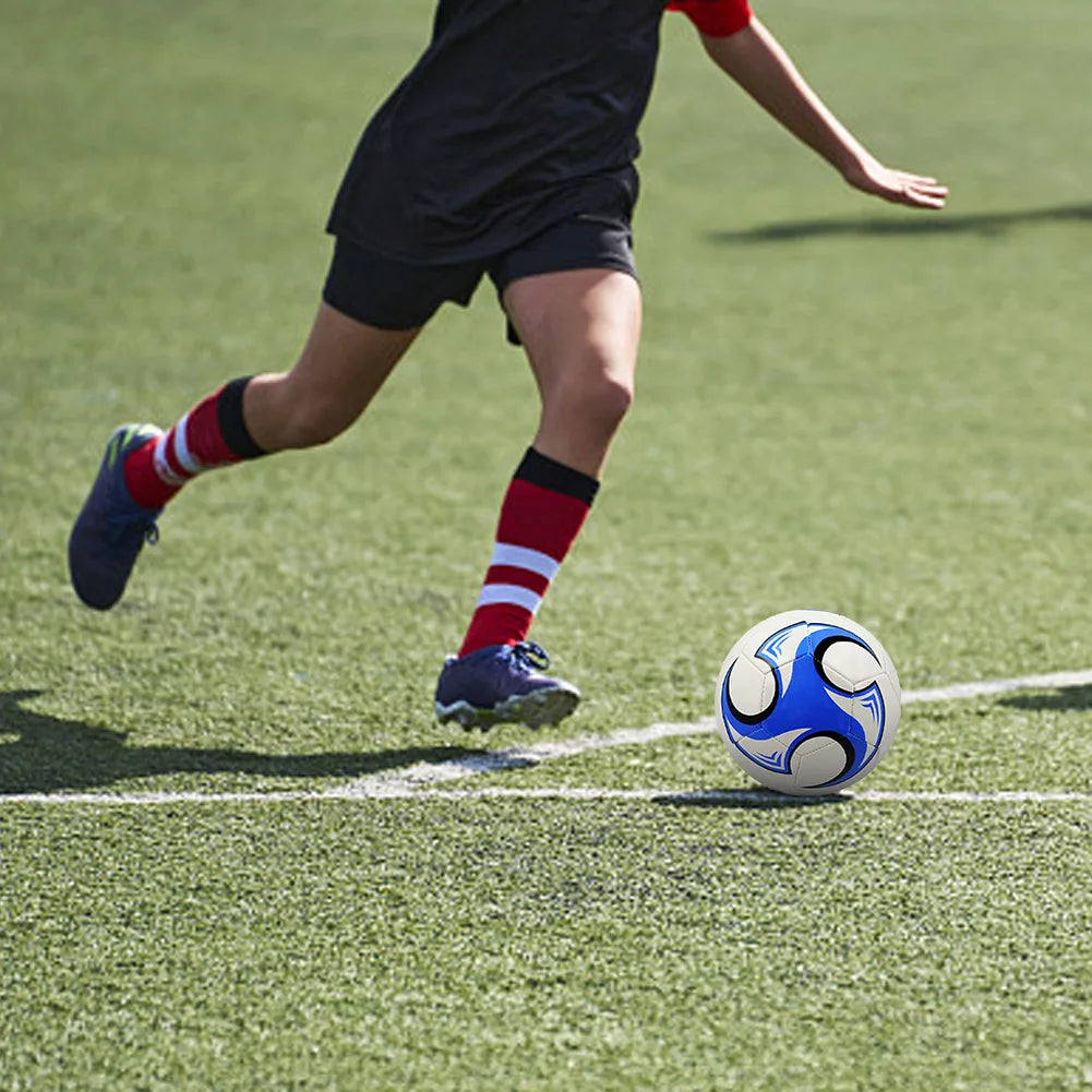 Professional Soccer Ball Standard Size 5 Football Machine-Stitched Football Goal League Ball Sport Training Outdoor for Youth