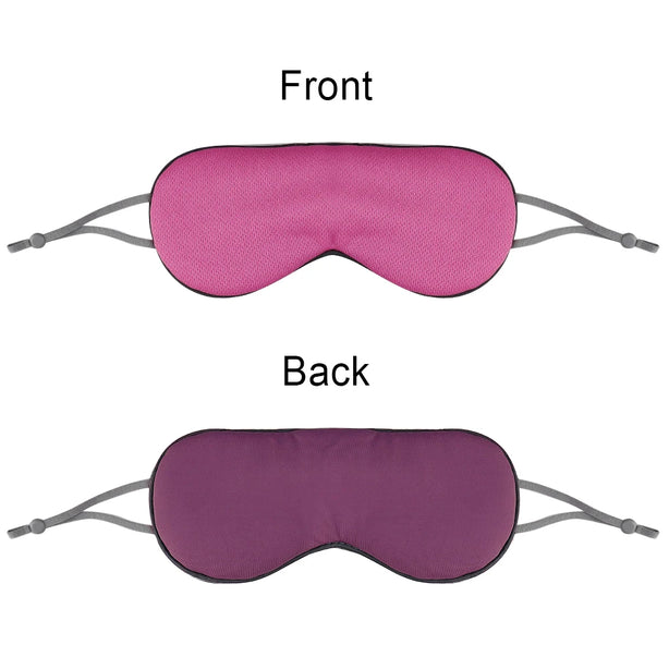 Sleeping Eye Mask Korean Style Warm And Cool Dual Use Adjustable Travel Light Blocking Breathable Eye Cover Blindfold Eye Patch