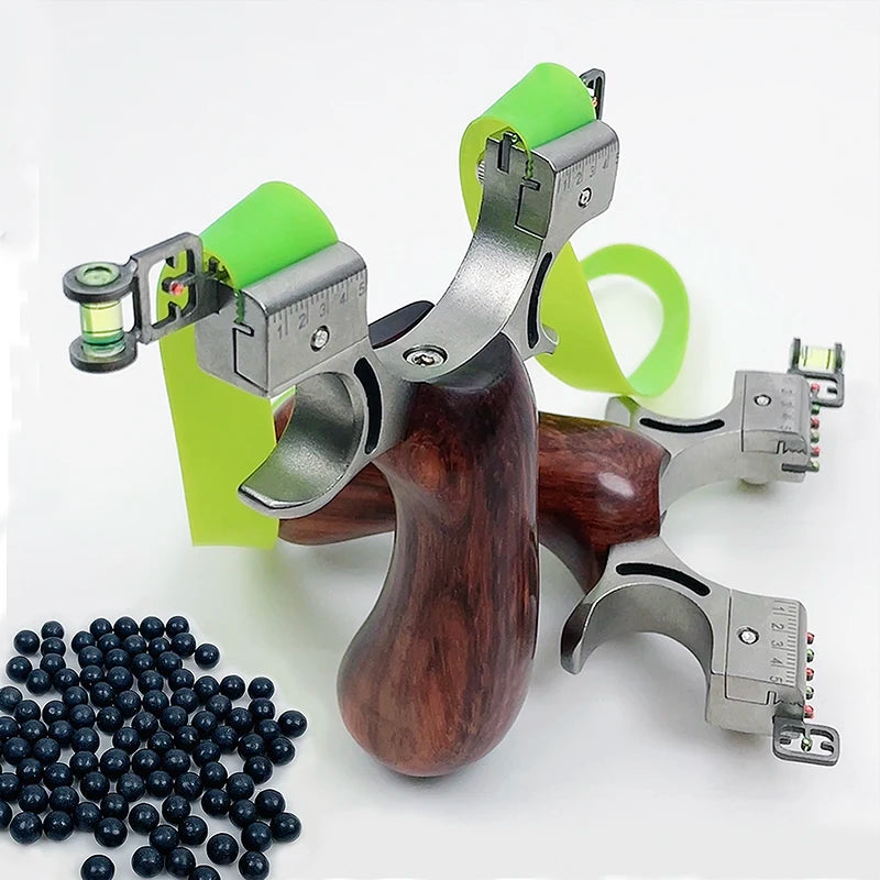 Stainless Steel Slingshot Outdoor Entertainment and Leisure Hunting Tools, Professional Bow and Arrow Shooting Equipment