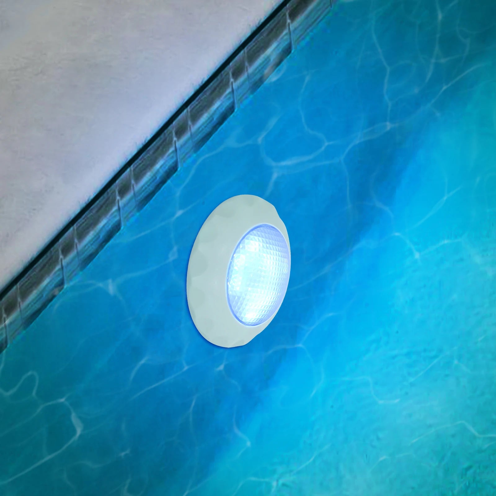 Durable RGB Pool Lights with 2835 Light Beads, 45W LED, 3000LM Brightness, Long-lasting, Compact, Ideal for Home Pool and