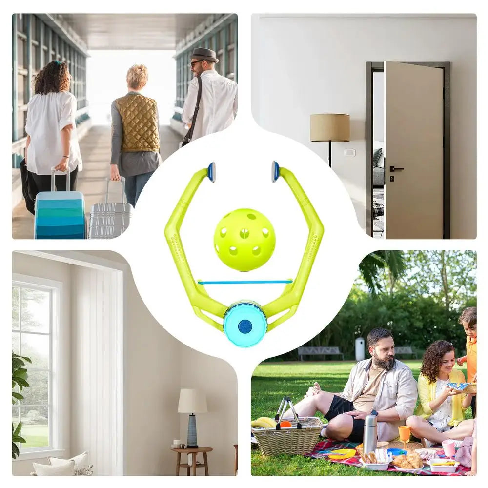 Door Ping Pong Game Over The Door, Adjustable Doorway Game Pingpong Trainer Door Jam Pingpong Starter Kit For Door Frame Hanging