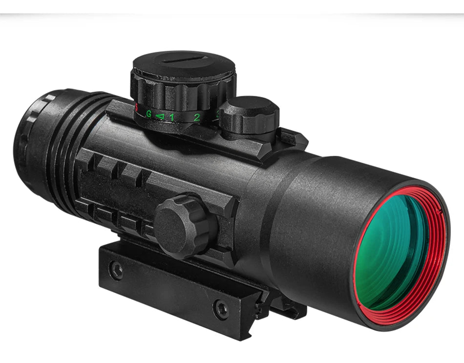 DIANA 4X33 Green Red Dot Sight Scope Tactical Optics Riflescope Fit 11mm 20mm Rail Rifle Scopes for Hunting