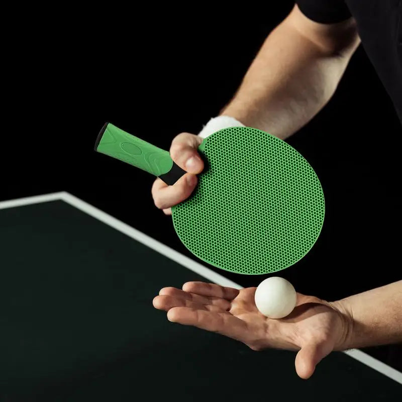 Table Tennis Racket Table Tennis Racket With Rubber Grip Indoor Outdoor Racquet Game Professional Racquet Sport Equipment For