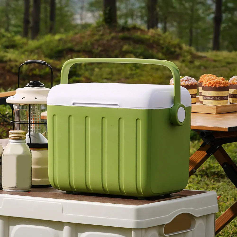 5/6L Portable Outdoor Incubator Large Capacity Food Storage Box Cooler Ice Bottle Cooler Mini Fridge Camping Refrigerator