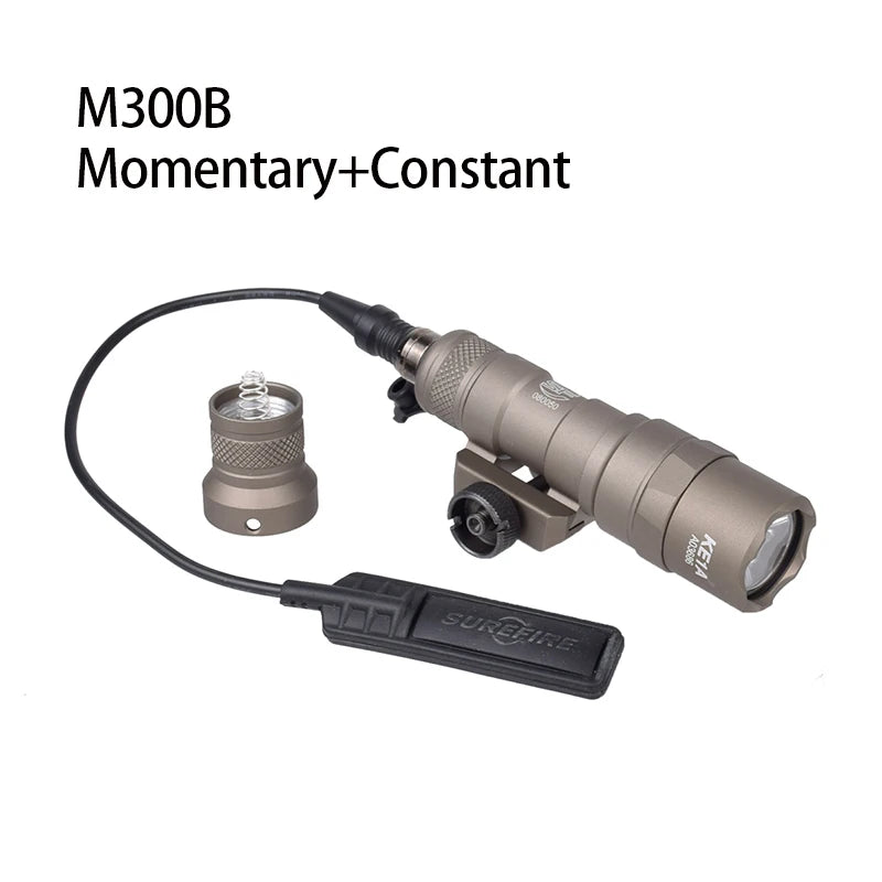 US Warehouse Airsoft SureFire X300/M300/M600 Series Pistol Gun Flashlight 20mm Rail Hunting Ar 15 Accessories Tactical Gear