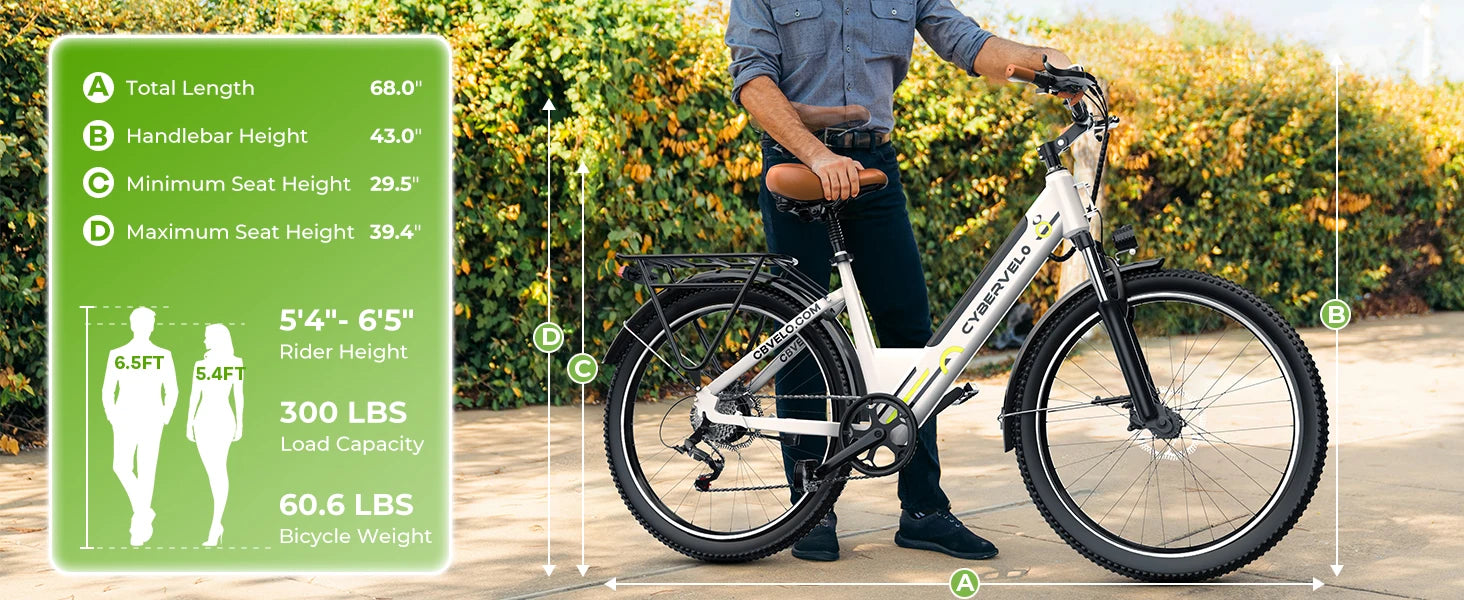1000 Peak Electric Bike for Adults,up 80 Miles Removable Battery Ebike, 26