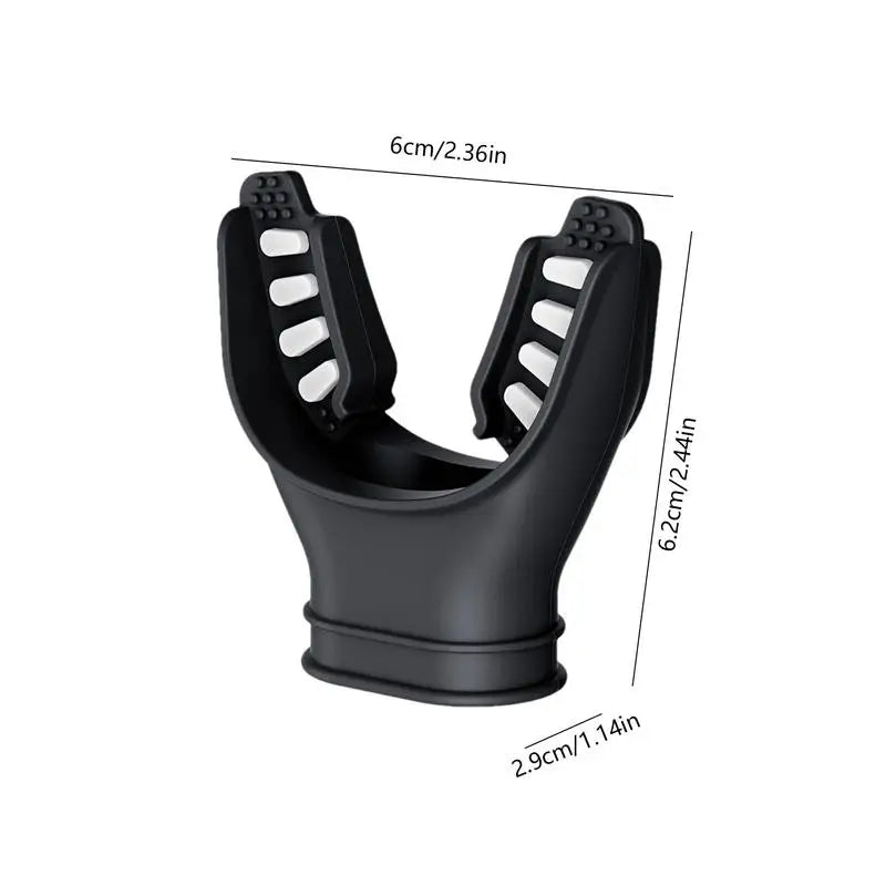 Silicone Snorkel Mouthpiece Comfortable Snorkel Mouthpiece Scuba Accessories Practical Snorkeling Accessorie Replacement