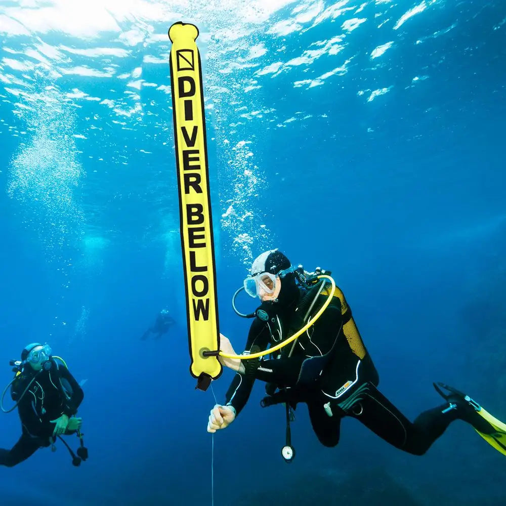 Scuba Dive Buoy Dive Buoy Diving Accessories Safety Gear Sealing TPU Coating Reflective Diving Signal Marker For Diving Swimming