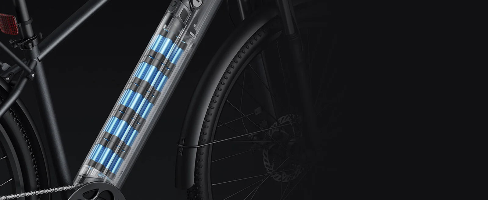 DYU C5 Adult City Electric Bike, Brushless Motor, Built-in Lithium Battery, 350 Inch, 48V, 10Ah, 27.5W