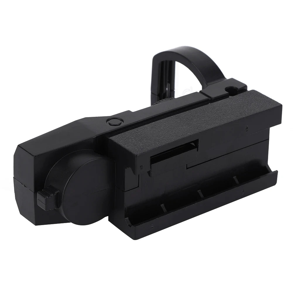 Holographic Rifle Scope ABS Green Dot Sight Scope Reflex Optics Sight Compact Sights for 20mm Rail Mount Toys