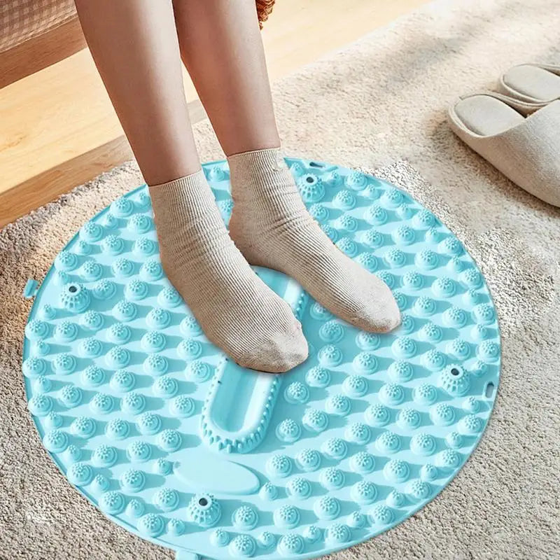 Pressure Point Foot Mat Relaxing Feet Pressure Point Pad Foldable Particle Foot Massager Mat Foot Pressure Point Pad Mat For