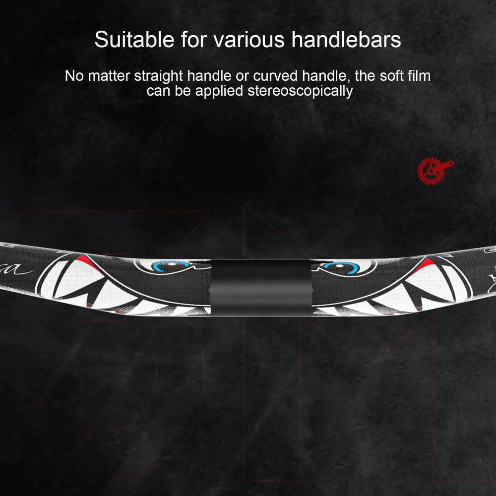 Bicycle Handlebar Protection Sticker Anti-scratch PVC Sticker MTB Mountain Bike Care Car Sticker Frame Protective Film