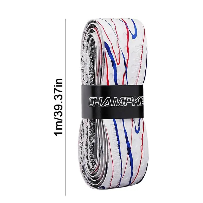 1M Bat Grip Tape For Baseball Absorbs Sweat Tennis Grip Racket Handle Grip PU Anti-Skid Overgrip Sweatband Tape For Pickleball