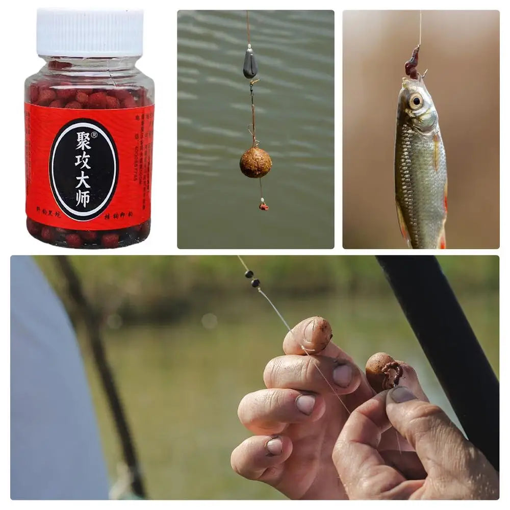 Carp Bait For Fishing Soft Pellets Fishing Bait Strong Fish Attractant Carp Bait Carp Grass Carp Luofei Pellet Bait For Carp