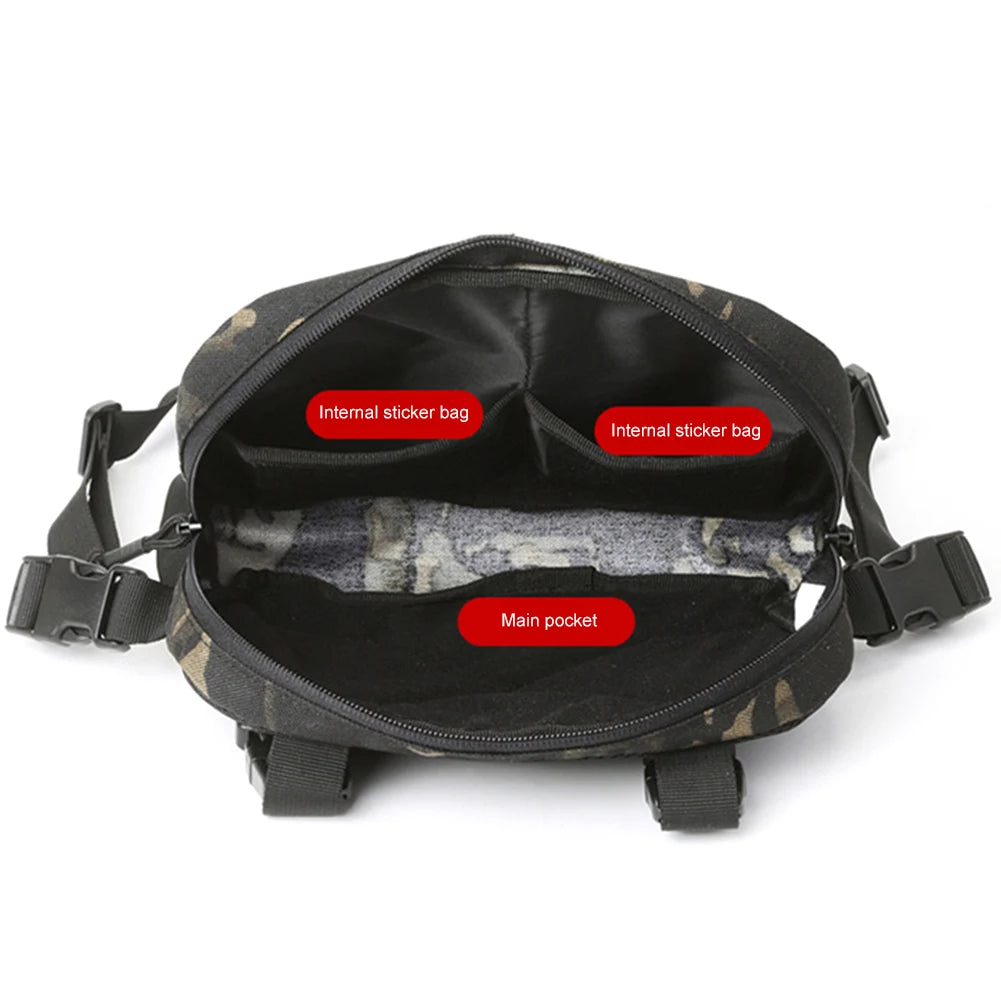 Fishing Chest Bag Men's Tactical Bags Chest Rig Packs Molle Nylon Climbing Camping Backpacks Outdoor Travel Vest anny Pack